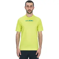 Cube Fietsshirt ATX ROUND NECK JERSEY S/S LIME S