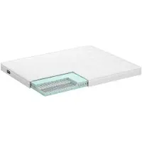 Mörgenn Luxe Microsense Splittopper Latex - Micropocketvering - ca. 12cm - Met Split - 200x210 cm