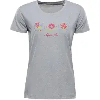 Alpine Pro Sassa T-shirt Met Korte Mouwen Grijs L Vrouw