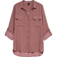 Vero Moda Blouse 'VMBUMPY' roestbruin / mauve / pink