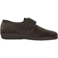 Comfort Plus Heren pantoffels Pantoffels Dicht - Donkerbruin - Maat 44