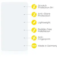 Upscreen - Screenprotector voor Siemens WR47B2C40 Touchdisplay - Folie Beschermfolie Beschermglas matte
