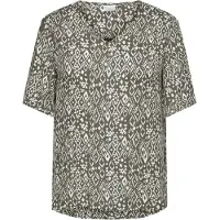 ONLY Carviwi Blouse Dames Grijs 54