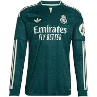 Adidas Real Madrid 26/27 Authentiek Uitshirt met Lange Mouwen