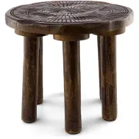 Vtwonen bijzettafel dark wood