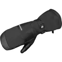 Salomon - Skihandschoenen - Propeller 2.0 GTX Mitts U Deep Black voor Unisex - Maat XL - Zwart