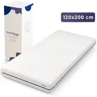 CozySense Basic Matras 120x200 cm – Eenpersoons – CertiPUR-US PU-schuim – OEKO-TEX Afneembare Hoes – 13 cm Dik – Medium