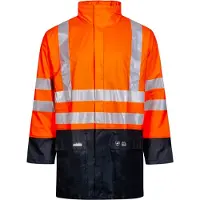 Lyngsøe Rainwear Lr3055 Regenjack Hi-vis Waterdicht Winddicht | Maat: XXL