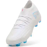 Puma Future 9 Ultimate Gras Voetbalschoenen (FG) Wit Felblauw Felroze