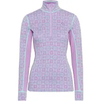 Kari Traa - Women's Rose Half-Zip - Merino-ondergoed XL, purper