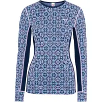 Kari Traa - Women's Rose L/S 2.0 - Merino-ondergoed XXL, blauw