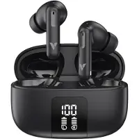 Verbatim TruSound Hybrid ANC & ENC, draadloos, geschikt voor gesprekken/muziek, frequentiebereik 20 - 20000 Hz, gewicht 48 g, hoofdtelefoon met microfoon, zwart