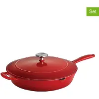 Tramontina Sauteerpan Bestow Met Deksel Red 30 cm