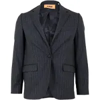 JJXX Dames Mary Stripe Enkele-Breasted Blazer (Grijs Melange)