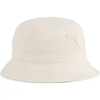 Puma Essentiële Embleem Emmer Hoed (Wit)
