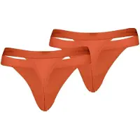 Puma Dames Effen Tanga (Verpakking van 2) (Vlam Oranje)