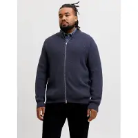 Jack & Jones Perfect Plus Size Trui Met Volledige Rits
