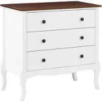 Beliani NUNDLE - Ladekast 3 lades - Wit - MDF