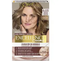 L'Oréal Excellence Creme Ammoniakvrije Haarkleur Met Microkeratine #6.03 - Lichtbruin 1 Stuk