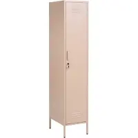 Beliani FROME - Kantoorkast - Beige - Staal