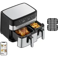 SEB Ey905d Dual Easy Fry & Grill Xxl
