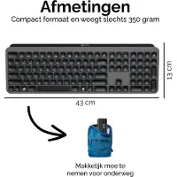 Smartify Draadloos Toetsenbord Pro Keys - Bluetooth Toetsenbord -