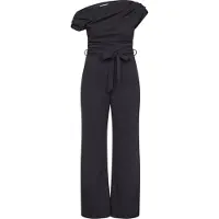 Sisters point Jumpsuit 'NASA' zwart