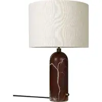 Gubi Tafellampe , Gravity Large, dimbare, Rood, Woonkamer, Steen, Designer