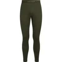 Icebreaker - Thermokleding - M Merino 200 Oasis Leggings Dk Loden voor Unisex van Wol - Maat L - Kaki