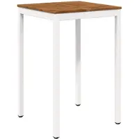 Syfax Tuinmeubelset, natuurlijke kleur en wit, 70 x 68,5 x 105 cm