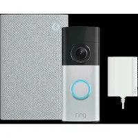 Ring Stekker Video Deurbel Plus Stekker 3e Generatie + Chime Plus