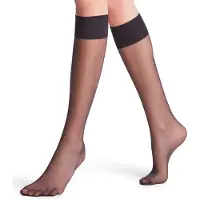 Falke Fijne kniekousen van 20 DEN in een matte look