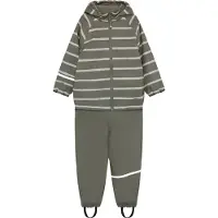 CeLaVi Regenkleding M/u Gespen - Fleece - PU - Glühbasilicum m. - - 110 - Regenkleding