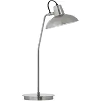 House Doctor Desk tafellamp geborsteld zilver