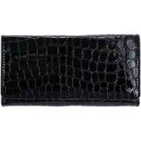 Golden Head Leer portemonnee Cayenne RFID Protect Damenbörse 2802 Schwarz zwart