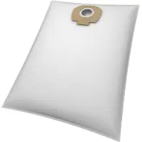 McFilter I 10 stofzuigzak, compatibel met Nilfisk Alto Aero 25, Alto Aero 21 Inox stofzuigers, alternatief voor 302002404, 302002403. Gemaakt van 3-laags microvezel met een stofafsluiting