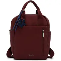 Tamaris vrijetijdsrugzak met laptopvak Maleen City Backpack Wine wijnrood