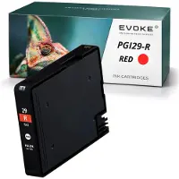 Evoke -patronen, compatibel met de Canon-printer PGI-29 PGI29 4878B001, rood, 38 ml, geschikt voor de Pixma Pro-1