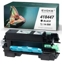Evoke toner cartridge, compatibel met de Ricoh printer P500, 501, 502, artikelnummer 418447, zwart, opbrengst: 14.000 pagina's, compatibel met P500, P501, P502