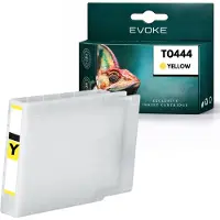 Evoke -inkt, compatibel met de Epson-printer T0444 T0444, geel, 18 ml, compatibel met de Stylus C64, C66, C84 en C84N