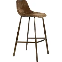 Dutchbone Barstoel Franky Cognac