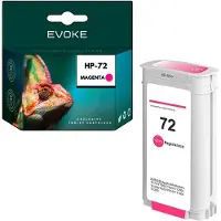 Evoke inktcartridge voor HP 72M, magenta (magenta), 130 ml | C9372A | Geschikt voor HP DesignJet T610, T620, T790, T770, T1100, T1200, T1200 HD, T2300, T1300