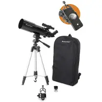 Celestron Travel Scope 80 Draagbare Refractor Telescoop - 80mm Opening, Volledig Gecoate Glazen Optiek