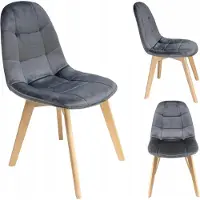 Jumi COLIN stoel grijs (set poten + schroeven) (nieuwe code)