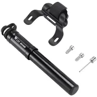 TAUOH WEST BIKING Portable Bicycle Pump High Pressure with Hose Schrader Presta Valve Cycling Inflator A