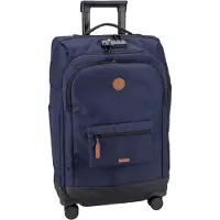 Cabaia trolley Soft Suitcase 4 Wheels Essentials Trolley Reykjavik donkerblauw 68cm