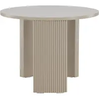 Nest of Nora Salontafel Mira - rond 60x45 cm - Beige