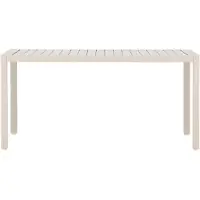 Nest of Nora Aluminium tuintafel Liva - rechthoekig 150x85 - Weerbestendig - Beige