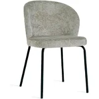 Nest of Nora Set van 2 - Eetkamerstoelen Lilo - Stof - Naturel
