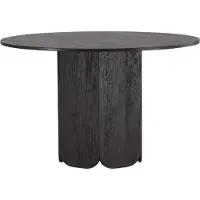 Nest of Nora Ronde eettafel Lara - ⌀120 - MDF - Zwart